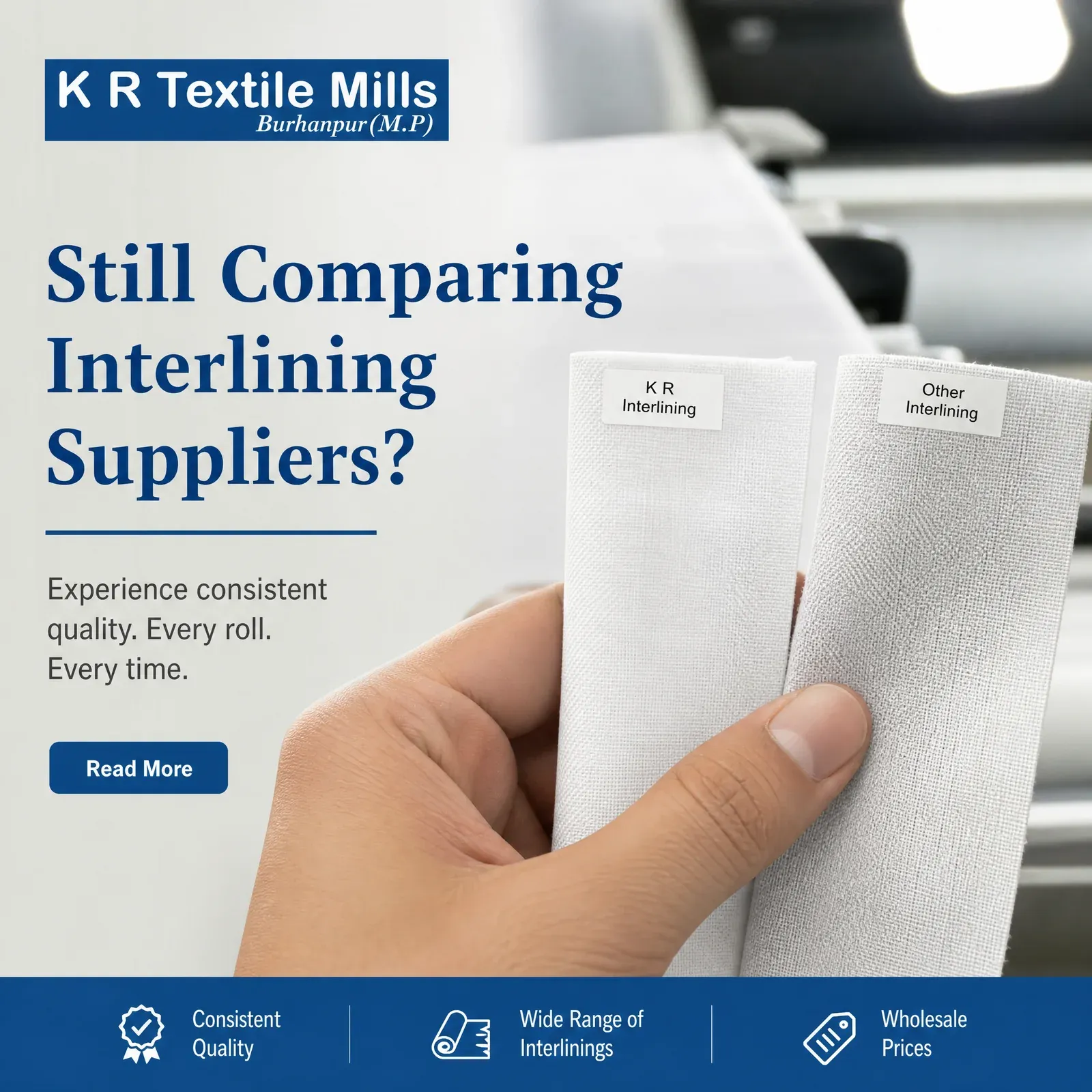 K R Textile Mills promotion 5