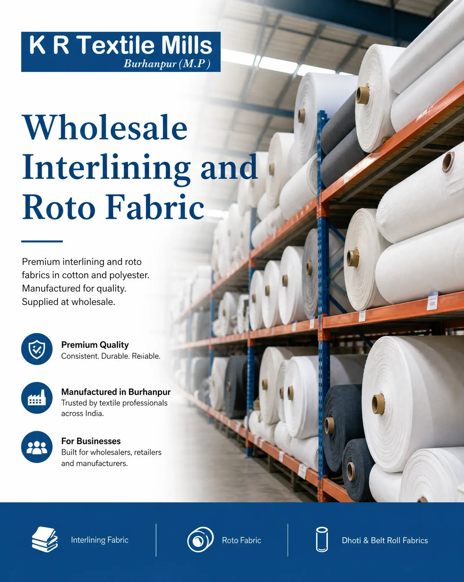 K R Textile Mills promotion 7