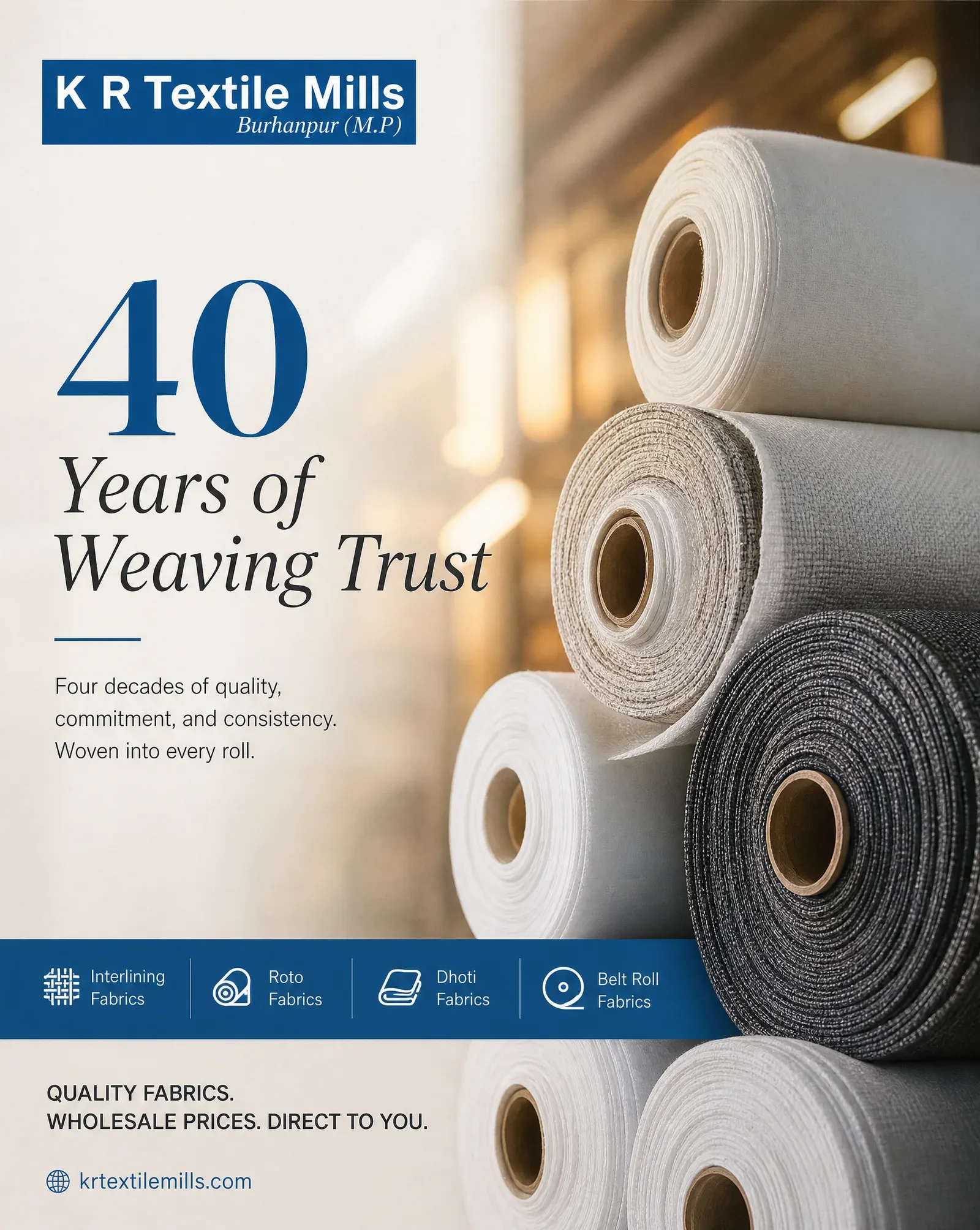 K R Textile Mills promotion 10